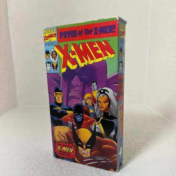VINTAGE Pryde of the X-Men 1991 VHS Marvel Comics‎ Video - Picture 1 of 7